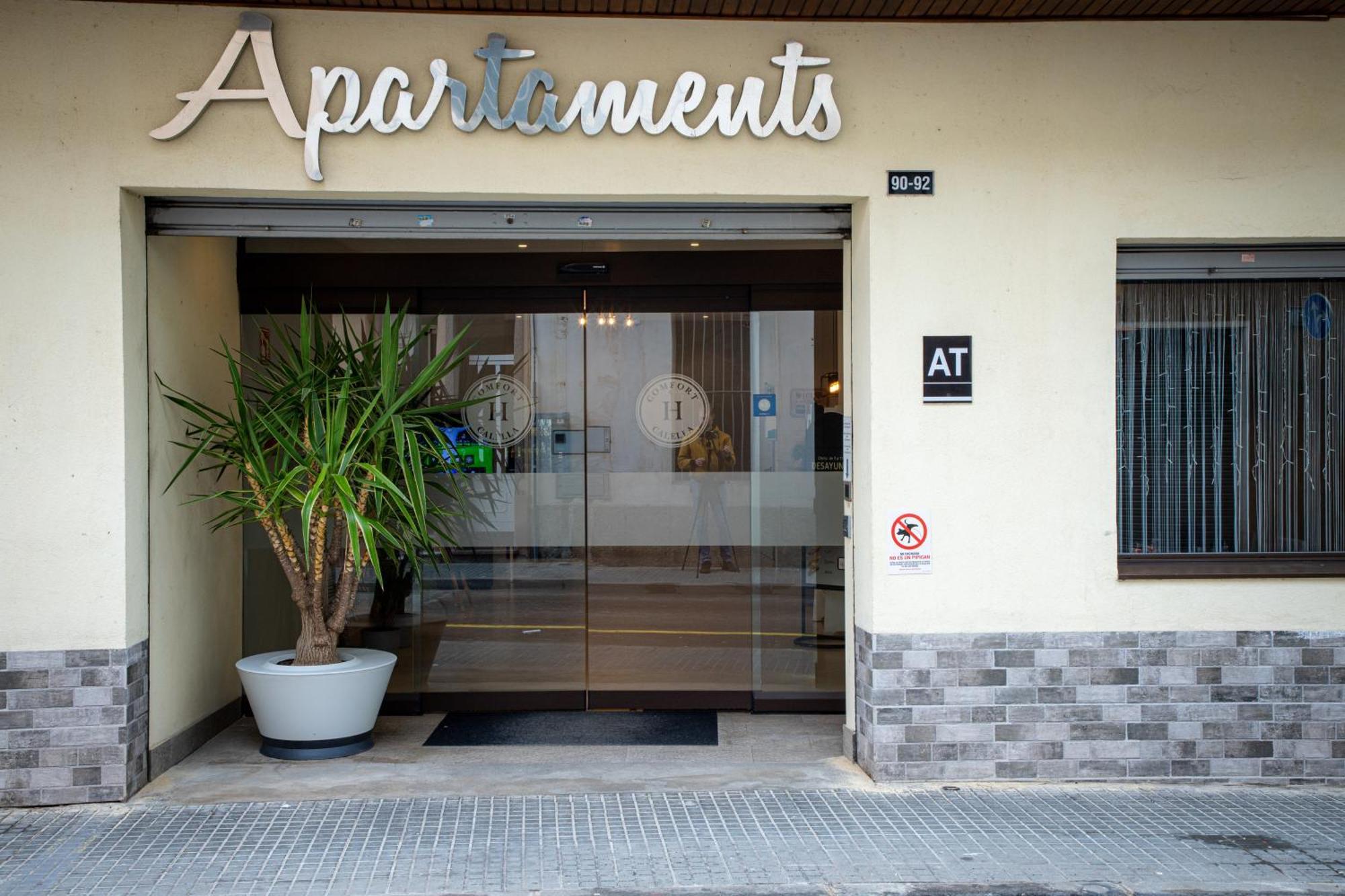 Apartamentos Comfort Calella Buitenkant foto